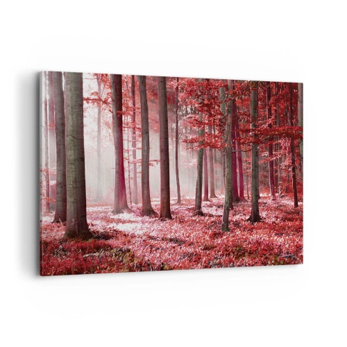 Obraz na plátne - Červená je rovnako krásna - 100x70 cm