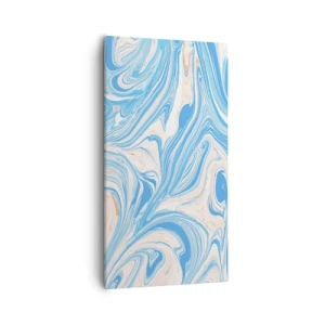 Obraz na plátne - Lagúna v tyrkyse - 55x100 cm