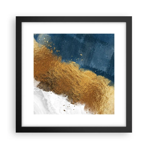 Plagát v čiernom ráme - Farby leta - 30x30 cm