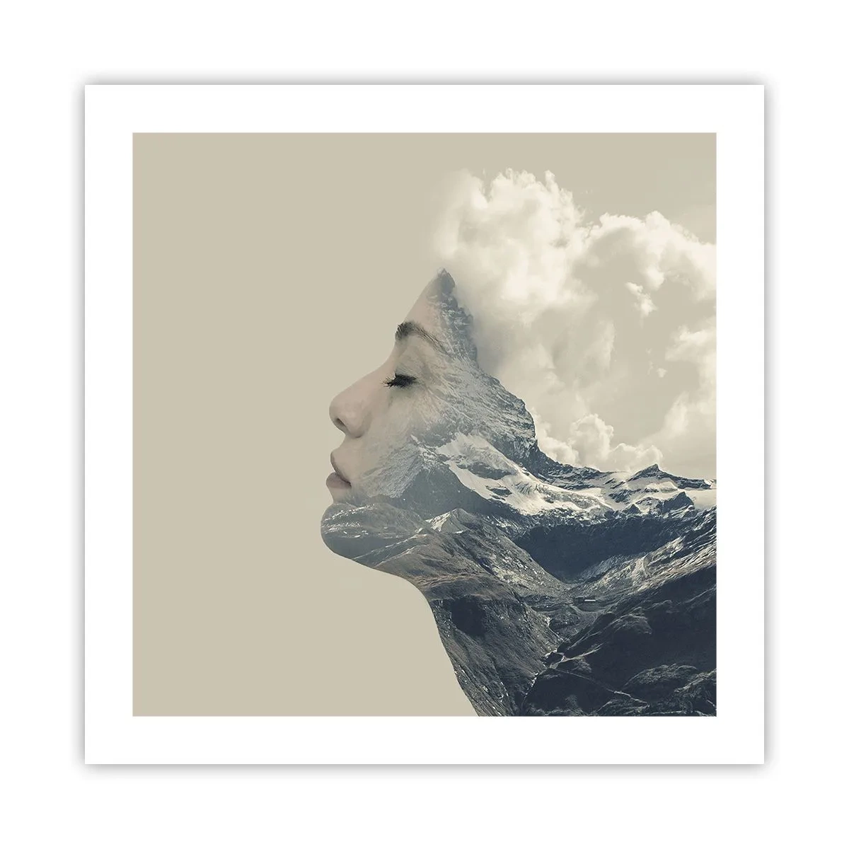 Plagát - Krása živlov - 50x50 cm