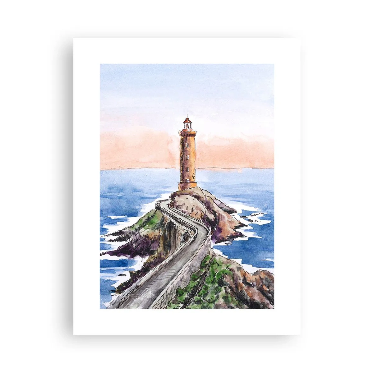 Plagát - Tvárou v tvár moru - 30x40 cm