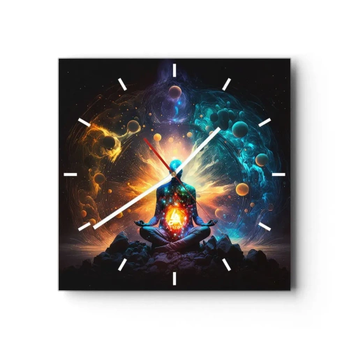 Nástenné hodiny - Vesmírny pokoj - 30x30 cm