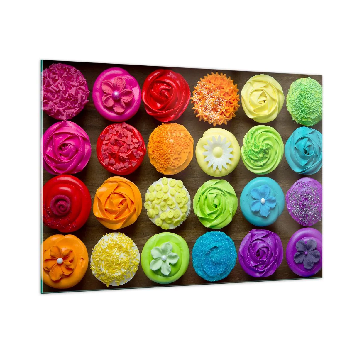 Obraz na skle - Každé iné - všetky skvelé - 100x70 cm