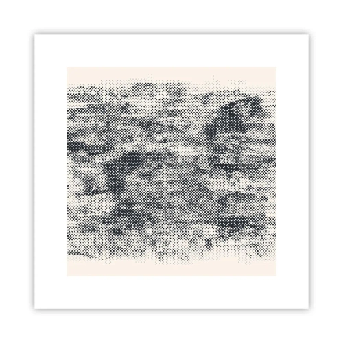 Plagát - Hmlistá kompozícia - 30x30 cm