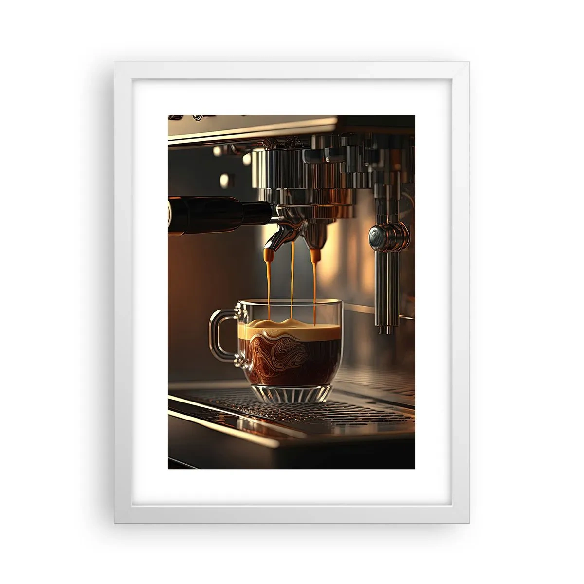 Plagát v bielom ráme - Zmyselná zmes - 30x40 cm