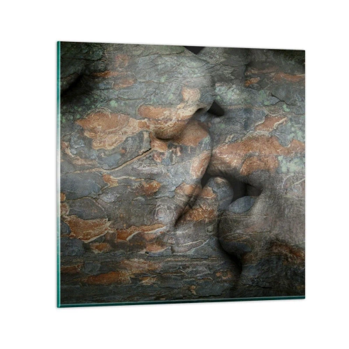 Obraz na skle - Navždy spolu - 40x40 cm