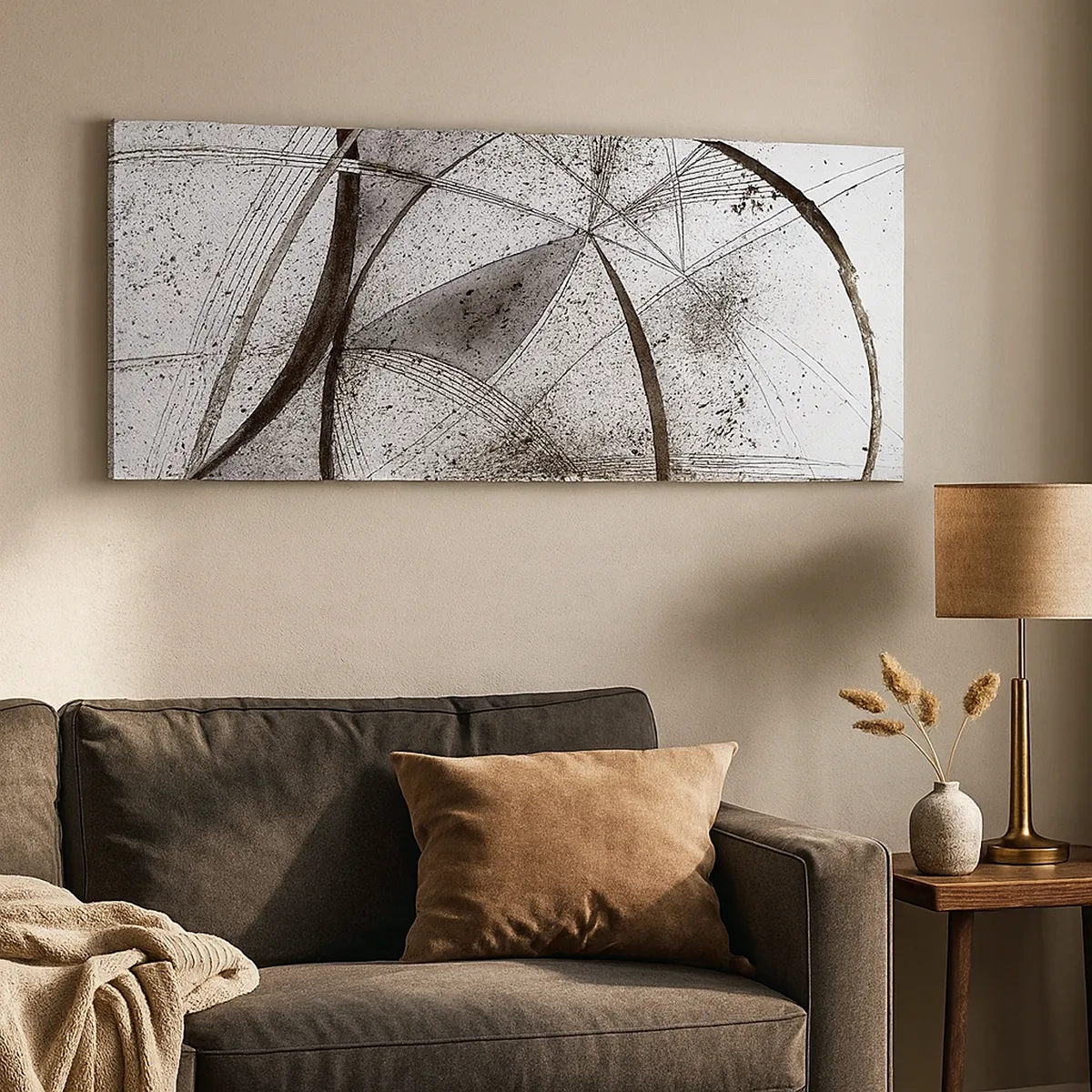 Obraz na plátne - Futuristická fantázia - 30x30 cm