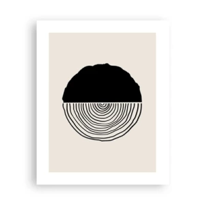 Plagát - Pol na pol - 40x50 cm