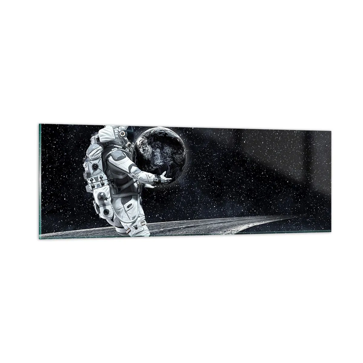 Obraz na skle - Na Mliečnej dráhe - 90x30 cm