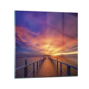 Obraz na skle - Bez konca - 60x60 cm