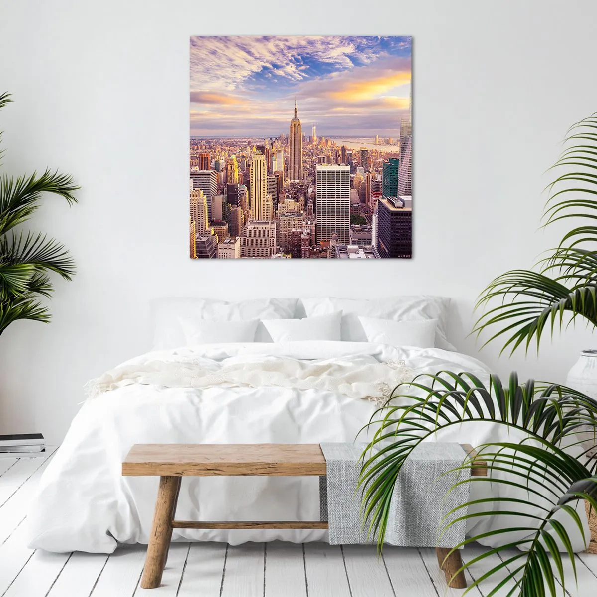 Obraz na plátne - Dosiahnuť samotné oblaky - 60x60 cm