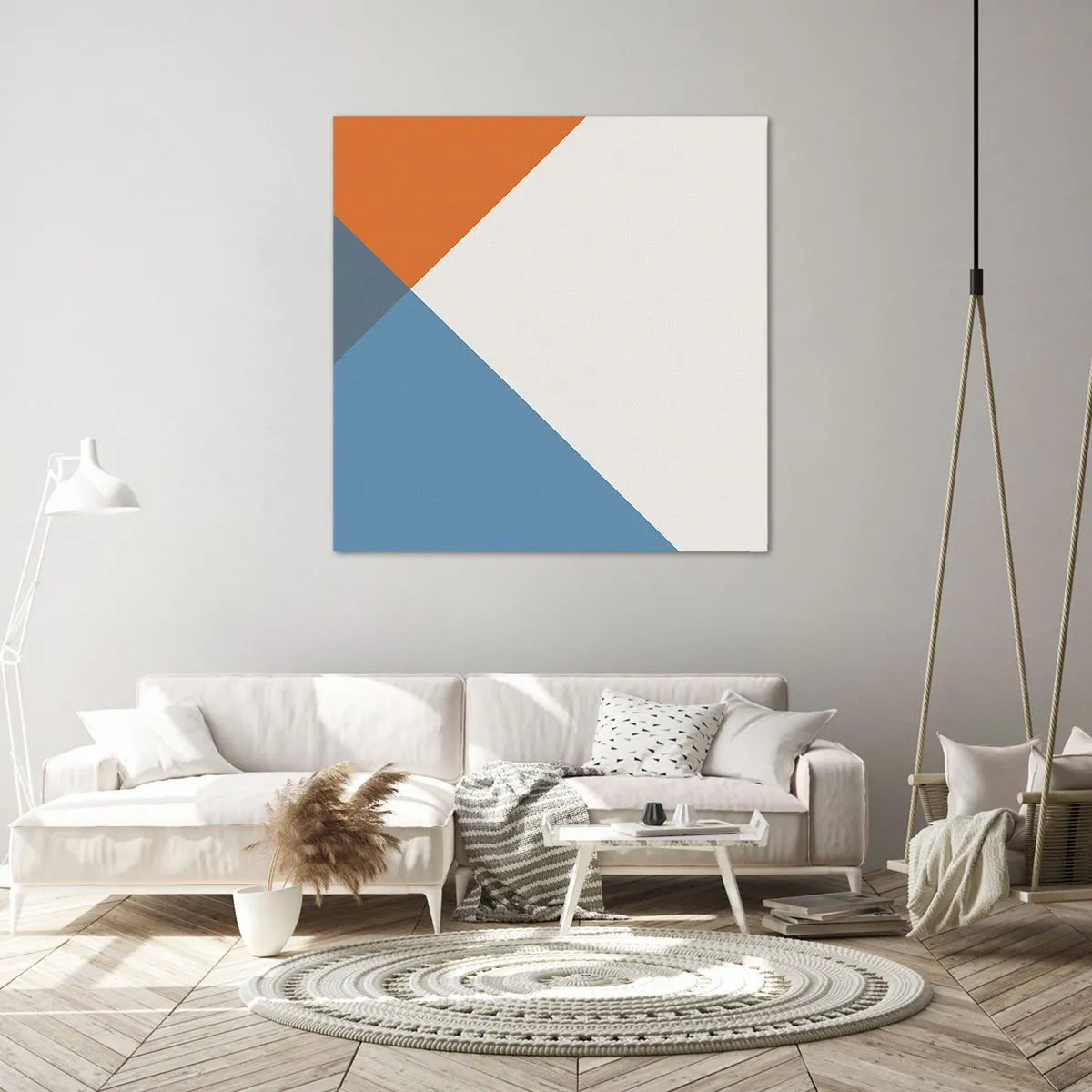 Obraz na plátne - Pod uhlom… - 60x60 cm