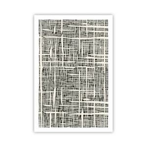 Plagát - Tkaná kompozícia - 61x91 cm
