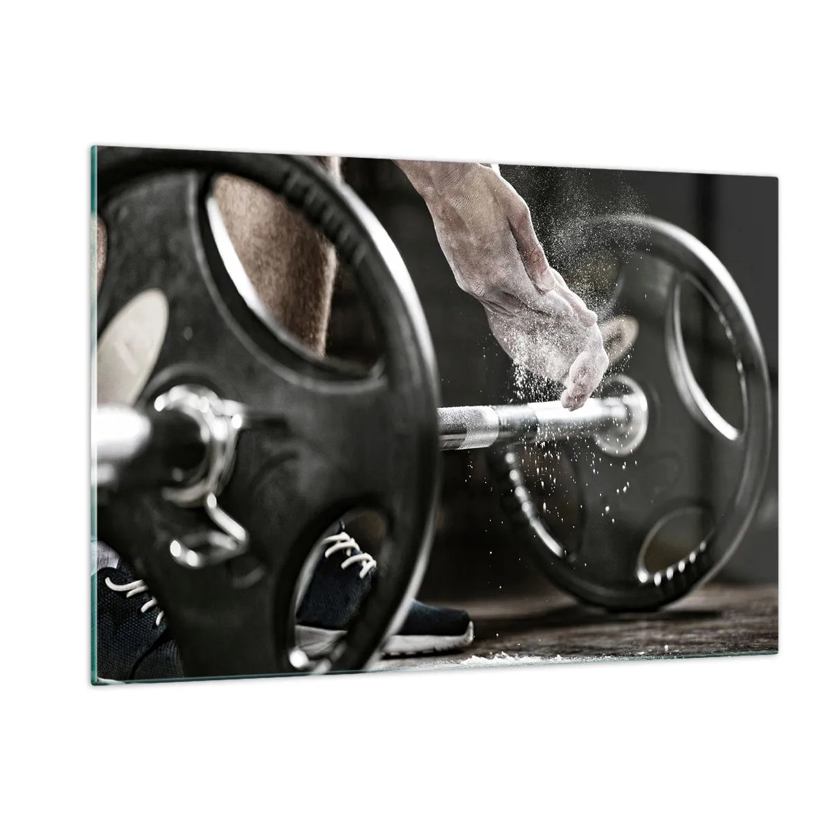 Obraz na skle - Výzva prijatá! - 120x80 cm