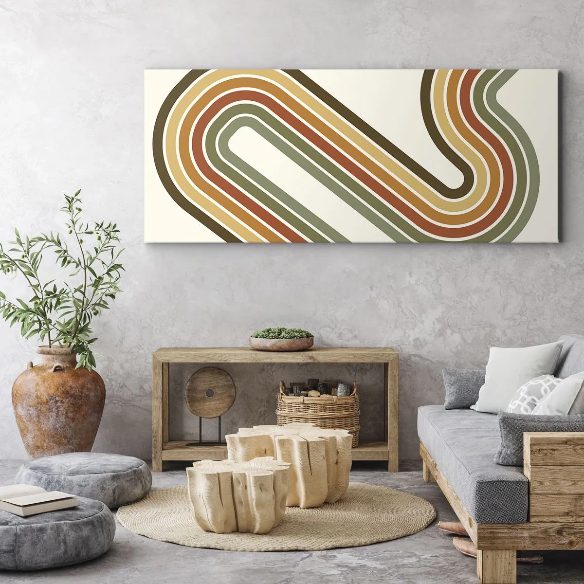 Obraz na plátne - Kľučkovanie do cieľa - 100x40 cm