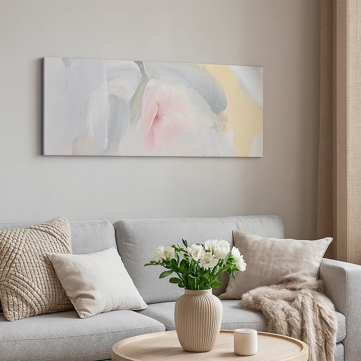 Obraz na plátne - V pastelovom svete - 30x30 cm