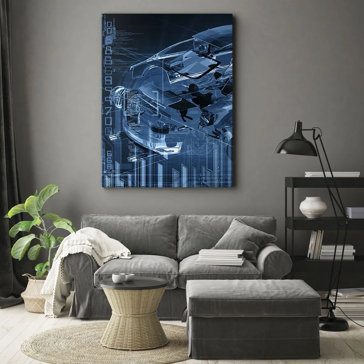 Obraz na plátne - Inžinierska anatómia - 70x100 cm