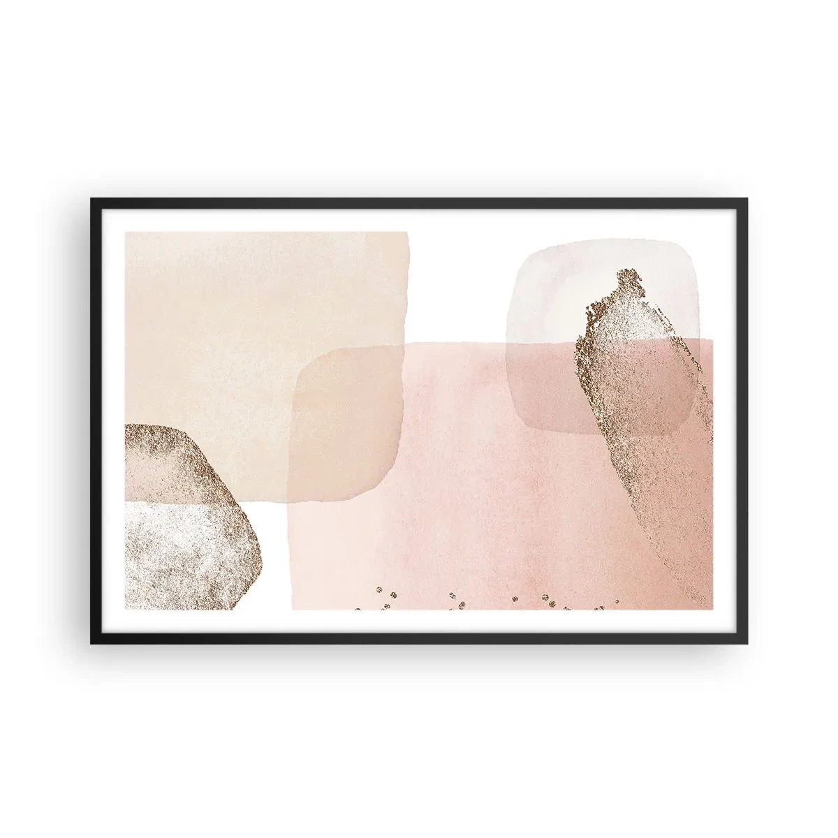 Plagát v čiernom ráme - Pohľad cez farby - 91x61 cm