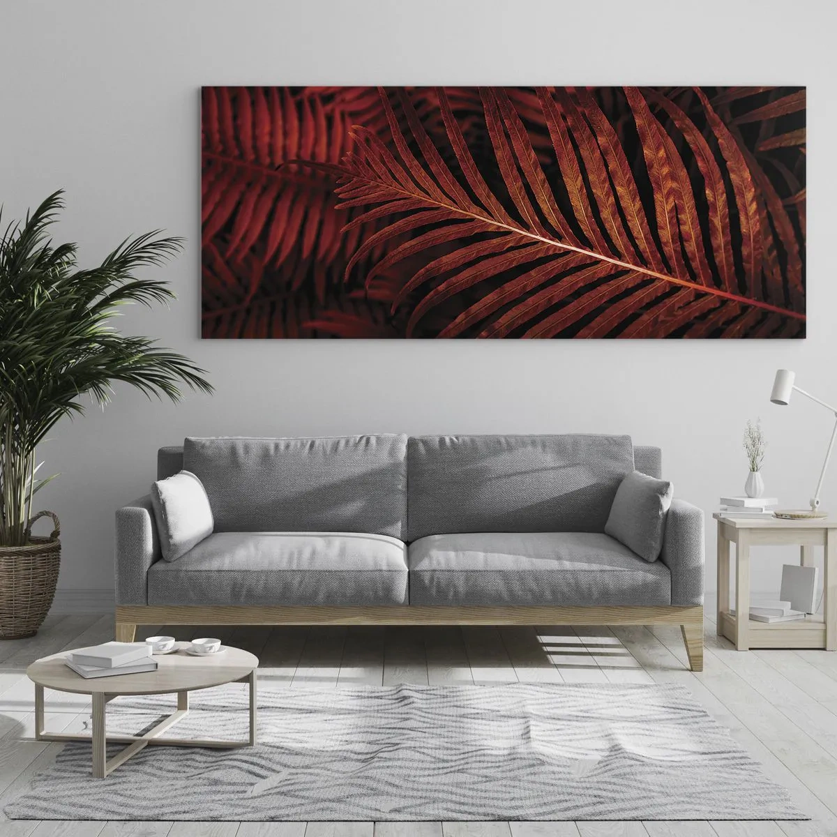 Obraz na skle - Žiar života - 120x50 cm