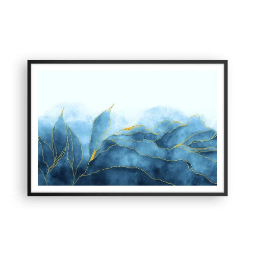 Plagát v čiernom ráme - Blankyt v zlate - 91x61 cm