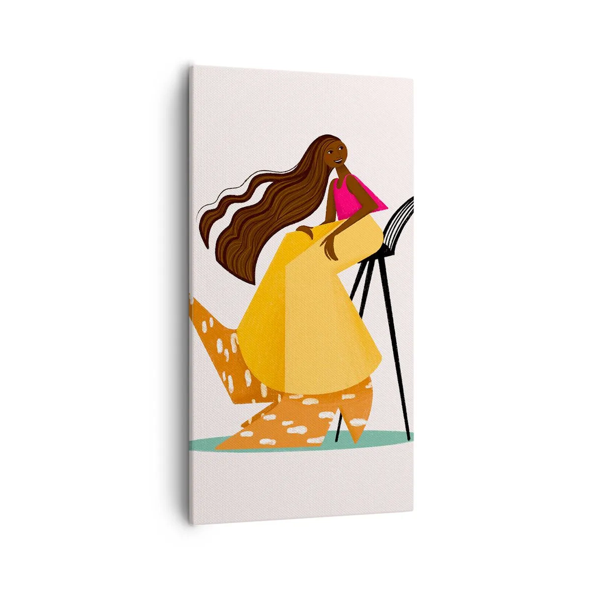 Obraz na plátne - Móda je tiež zábava - 55x100 cm