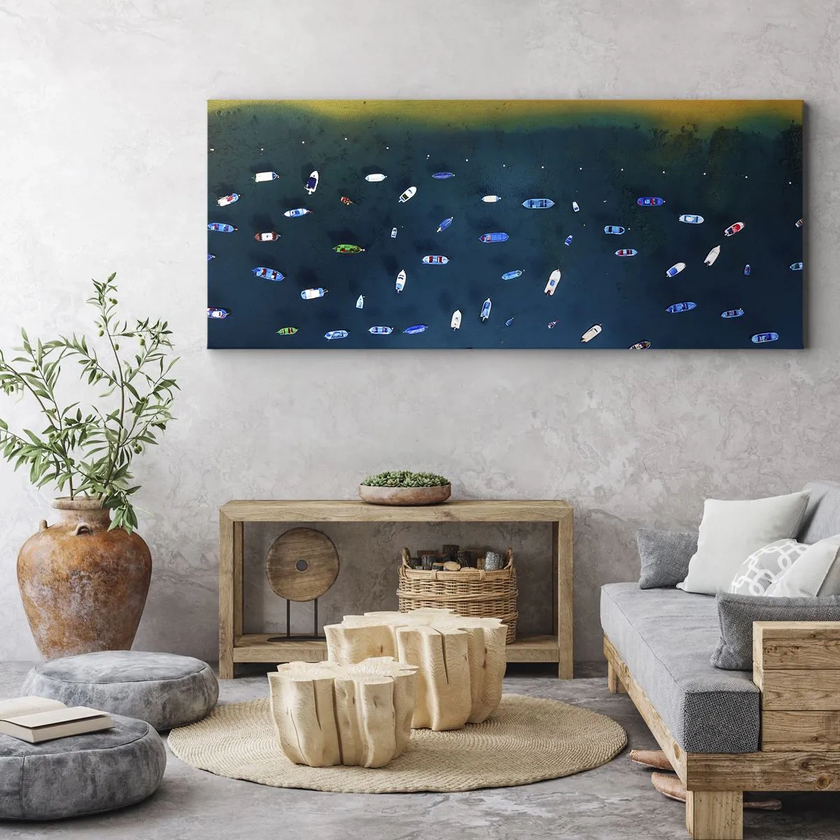 Obraz na plátne - Prázdninová hra - 100x40 cm