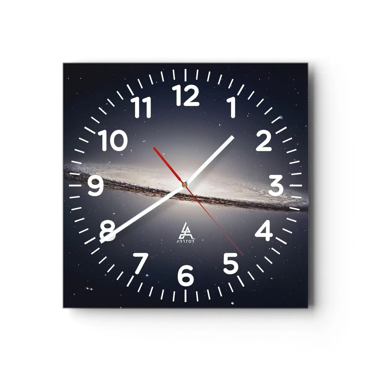 Nástenné hodiny - Kedysi dávno v jednej preďalekej galaxii… - 30x30 cm