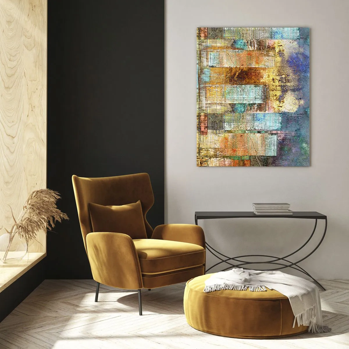 Obraz na skle - Slnečná metropola - 80x120 cm