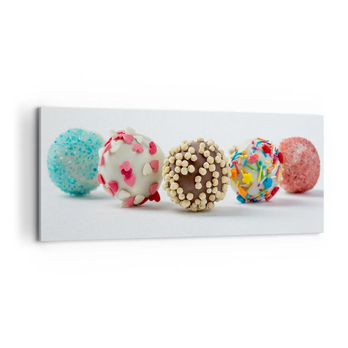 Obraz na plátne - Život môže byť sladký - 100x40 cm