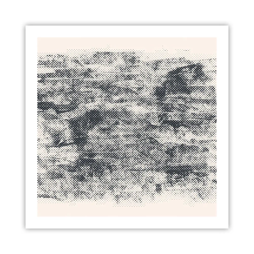 Plagát - Hmlistá kompozícia - 60x60 cm