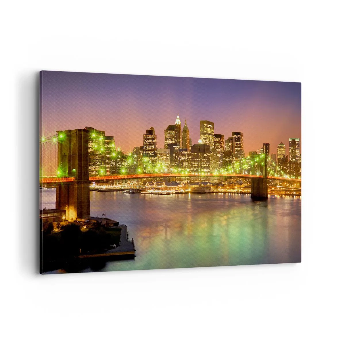 Obraz na plátne - Tu svetlo nikdy nezhasne - 120x80 cm