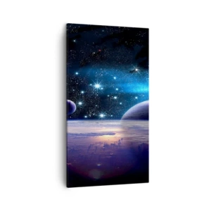 Obraz na plátne - Stále sami? - 45x80 cm