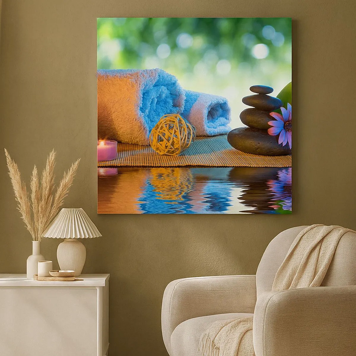 Obraz na plátne - Čas pre telo - 30x30 cm