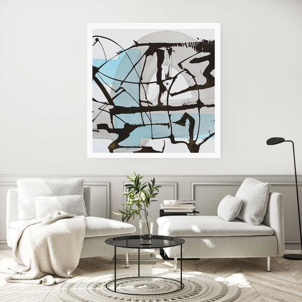 Plagát - Aj napriek tomu modrý - 30x30 cm