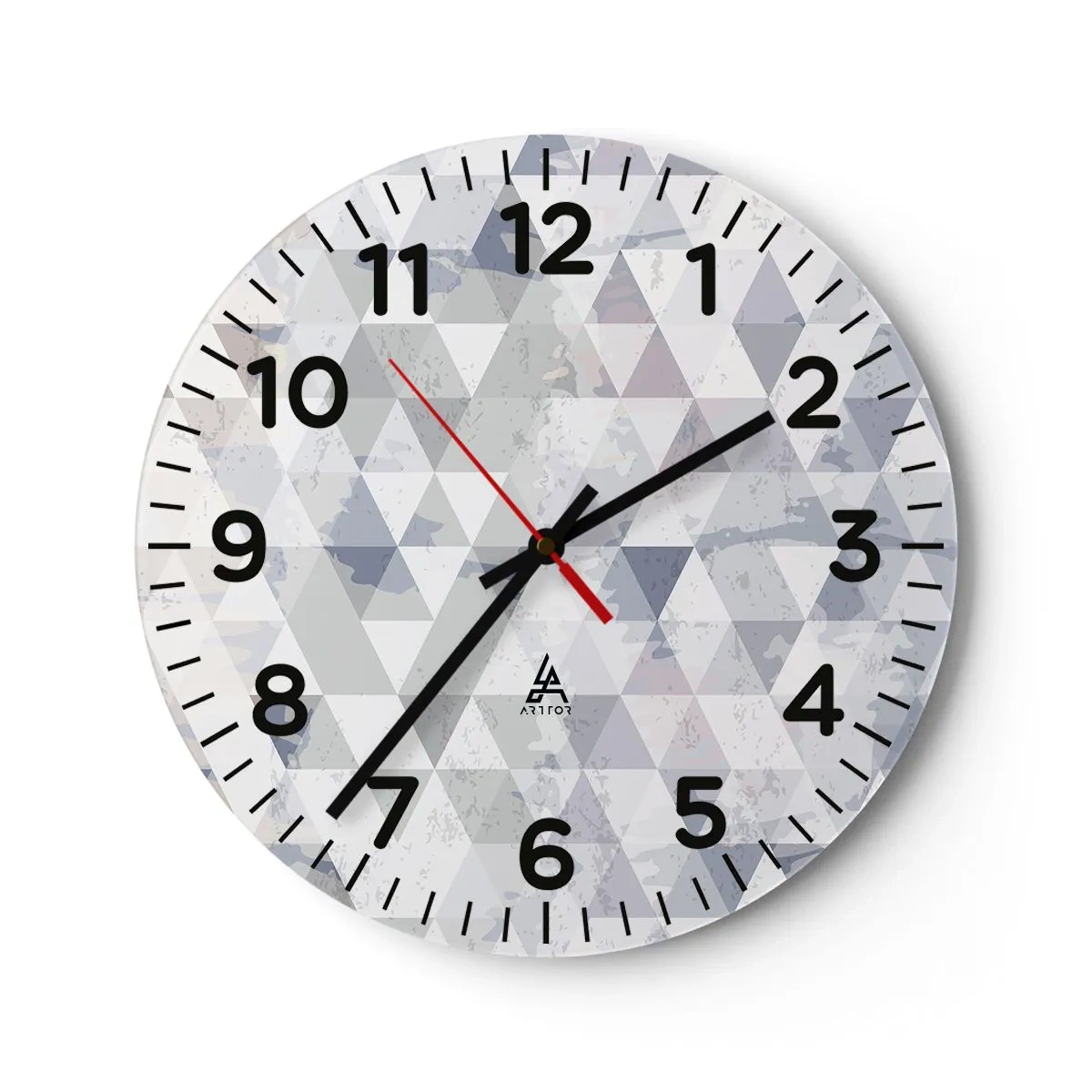 Nástenné hodiny - V rytme na tri - 40x40 cm