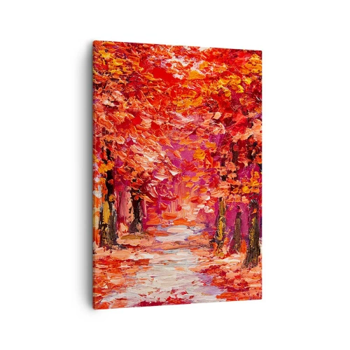 Obraz na plátne - Jesenná impresia - 50x70 cm