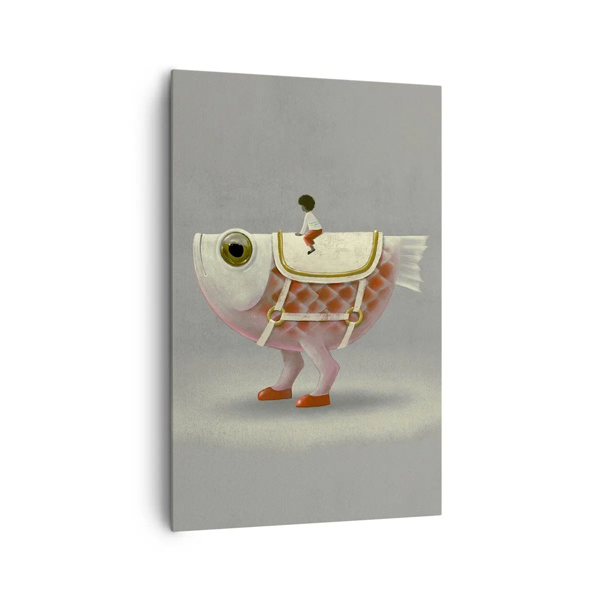 Obraz na plátne - Rybí jazdec - 80x120 cm