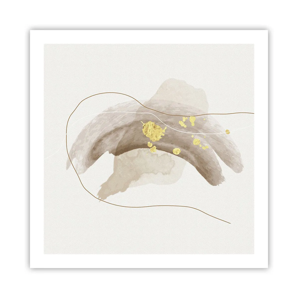 Plagát - Vesmírna bytosť - 60x60 cm