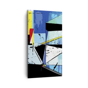 Obraz na plátne - Pozerať sa na svet z uhla… - 45x80 cm