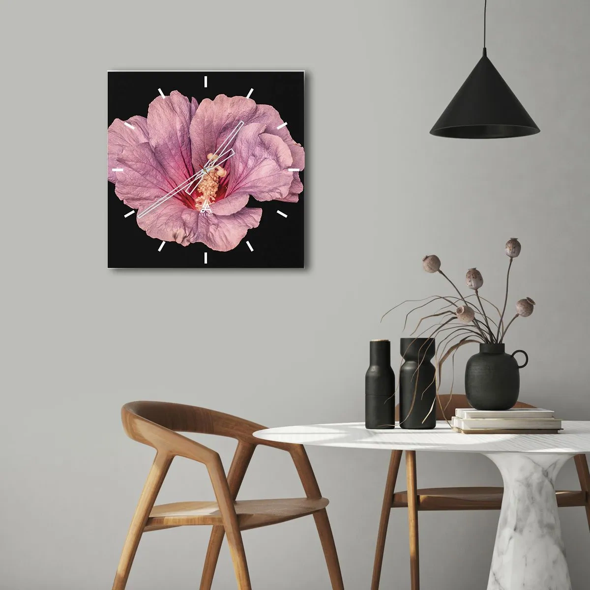 Nástenné hodiny - Priamo do srdca - 30x30 cm