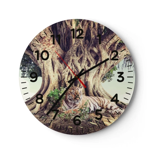 Nástenné hodiny - Pohľad z knihy Mojžišovej - 30x30 cm