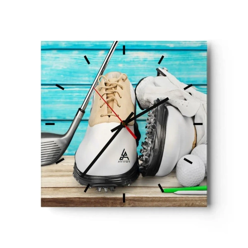 Nástenné hodiny - Všetko pripravené - 40x40 cm