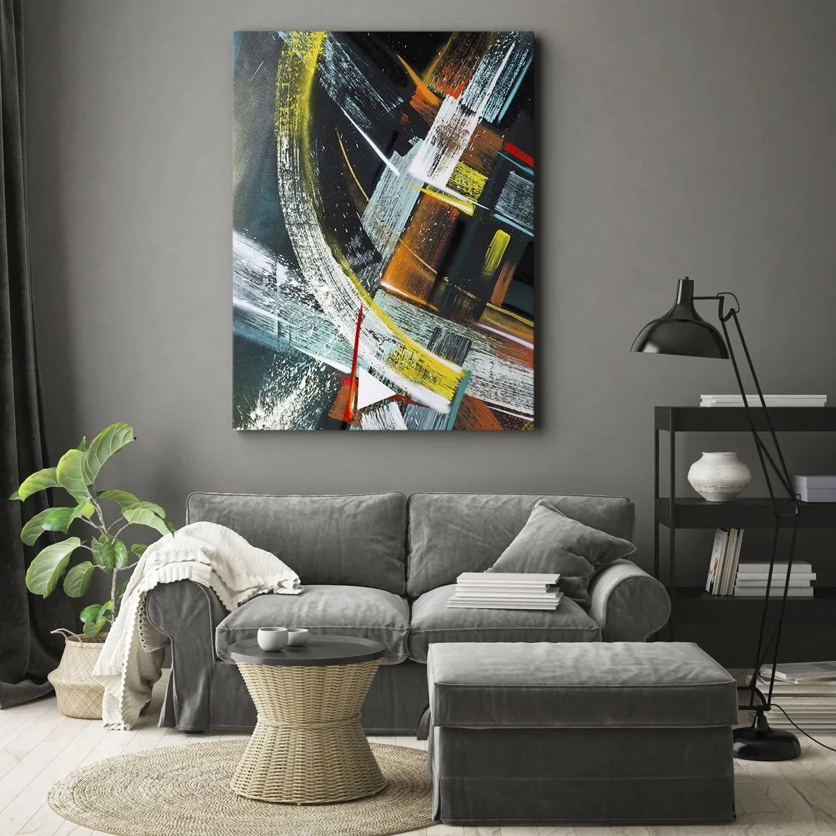 Obraz na plátne - Energia pohybu - 80x120 cm