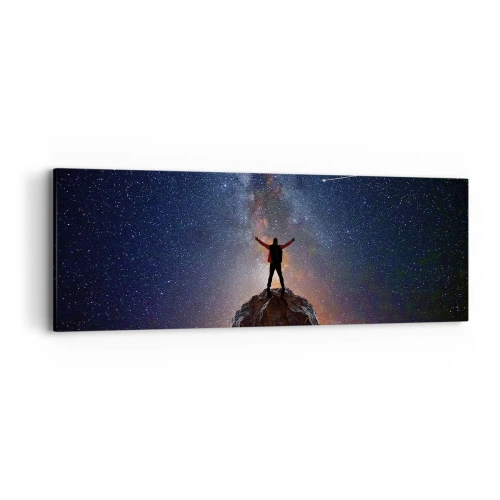 Obraz na plátne - Sila je so mnou! - 90x30 cm