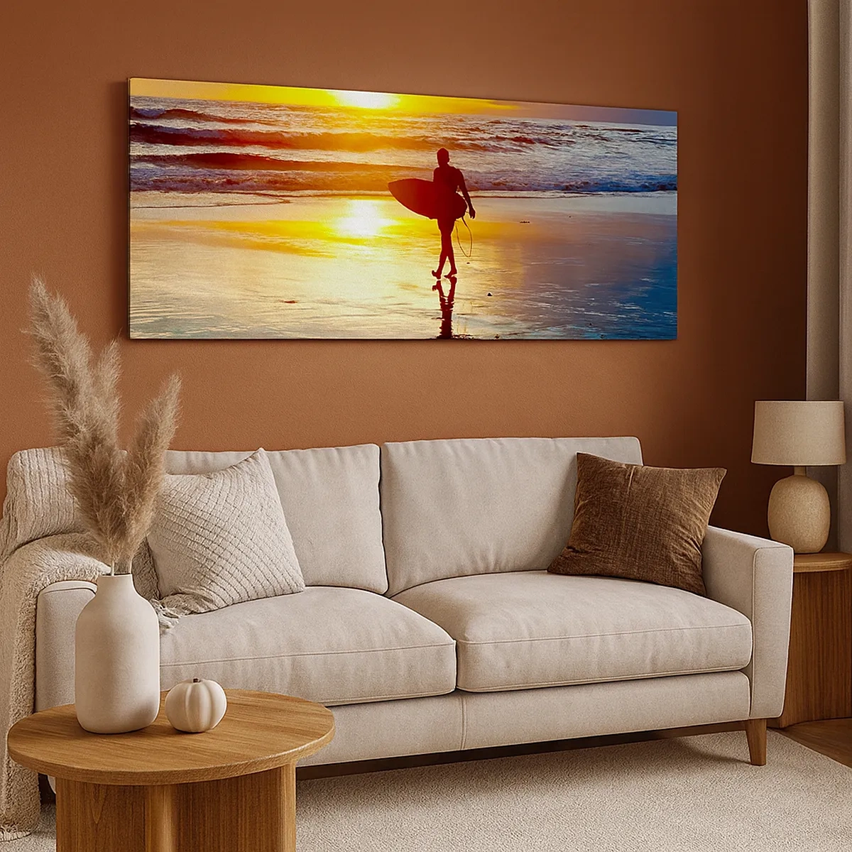 Obraz na plátne - Návrat bojovníka - 30x30 cm