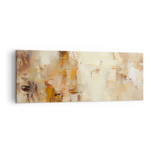 Obraz na plátne - Duša jantáru - 140x50 cm