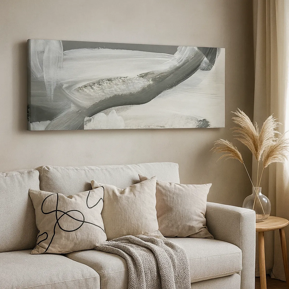 Obraz na plátne - Pevným pohybom - 30x30 cm