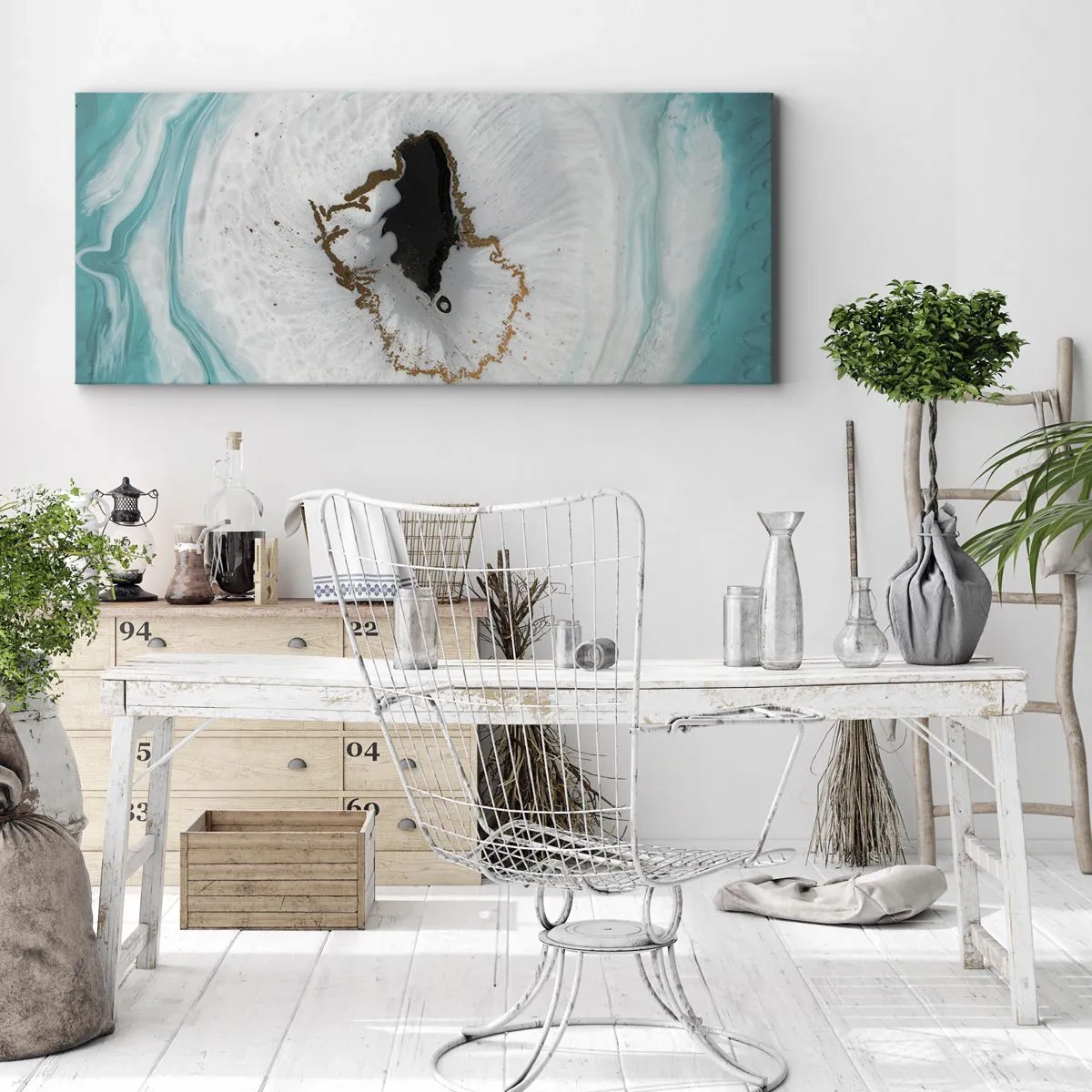 Obraz na plátne - Preniknúť dovnútra - 100x40 cm