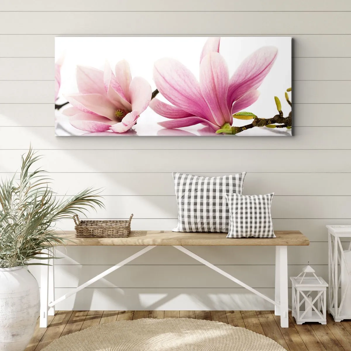Obraz na plátne - Jemné ako závan jari - 100x40 cm