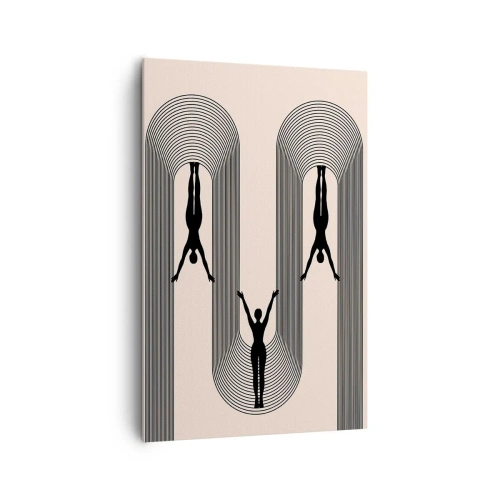 Obraz na plátne - Hore nohami - 80x120 cm